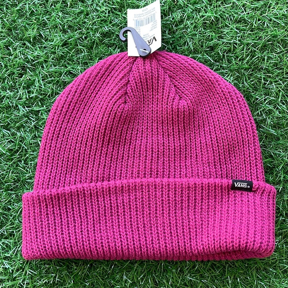 Vans MN Core Basics Beanie Raspberry Magenta WMNS - Picture 1 of 16